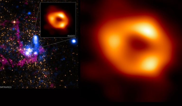 Descubren colosal agujero negro en el centro de la Vía Láctea
