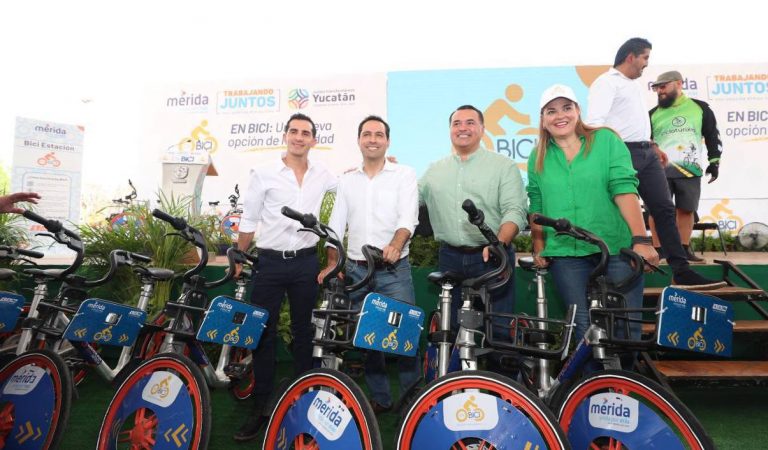Se consolida el sistema de movilidad urbana sustentable en Mérida