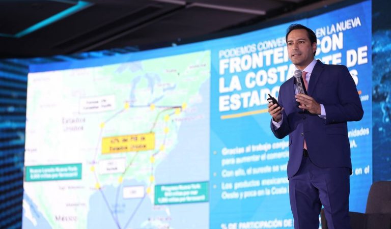 Expone Vila Dosal la transformación de Yucatán hacia un estado sostenible y con desarrollo