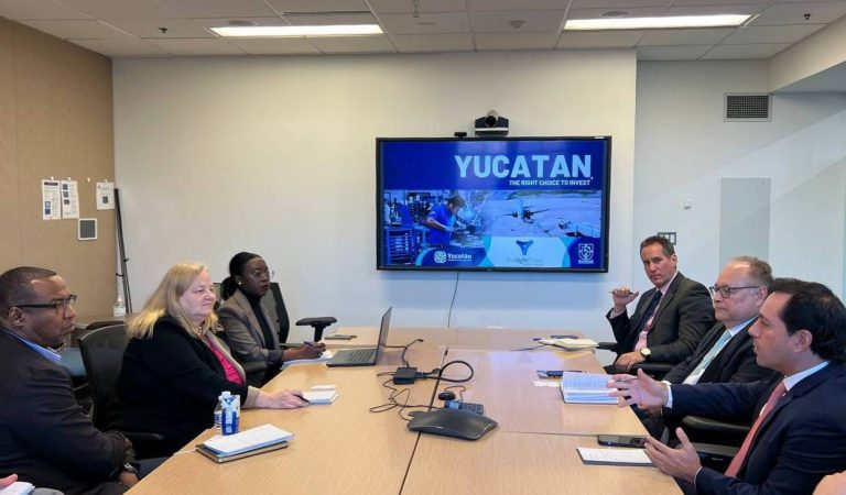 Presenta Mauricio Vila ante empresarios y representantes gubernamentales estadounidenses ventajas de invertir en Yucatán