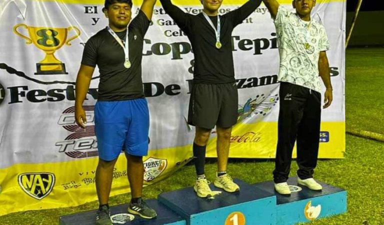 Destacan atletas yucatecos en Festival de Lanzamientos en Nayarit