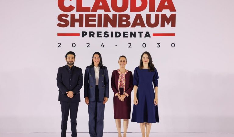 Claudia Sheinbaum presenta a tres miembros más de su gabinete